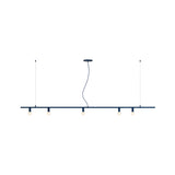 Dot Line Suspension Lamp: Midnight Blue + Midnight Blue