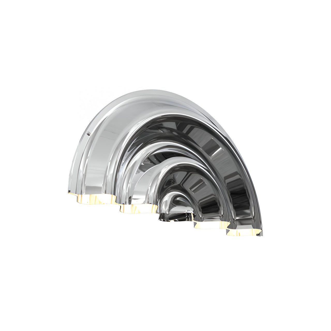 Doppler Wall Lamp: Chrome