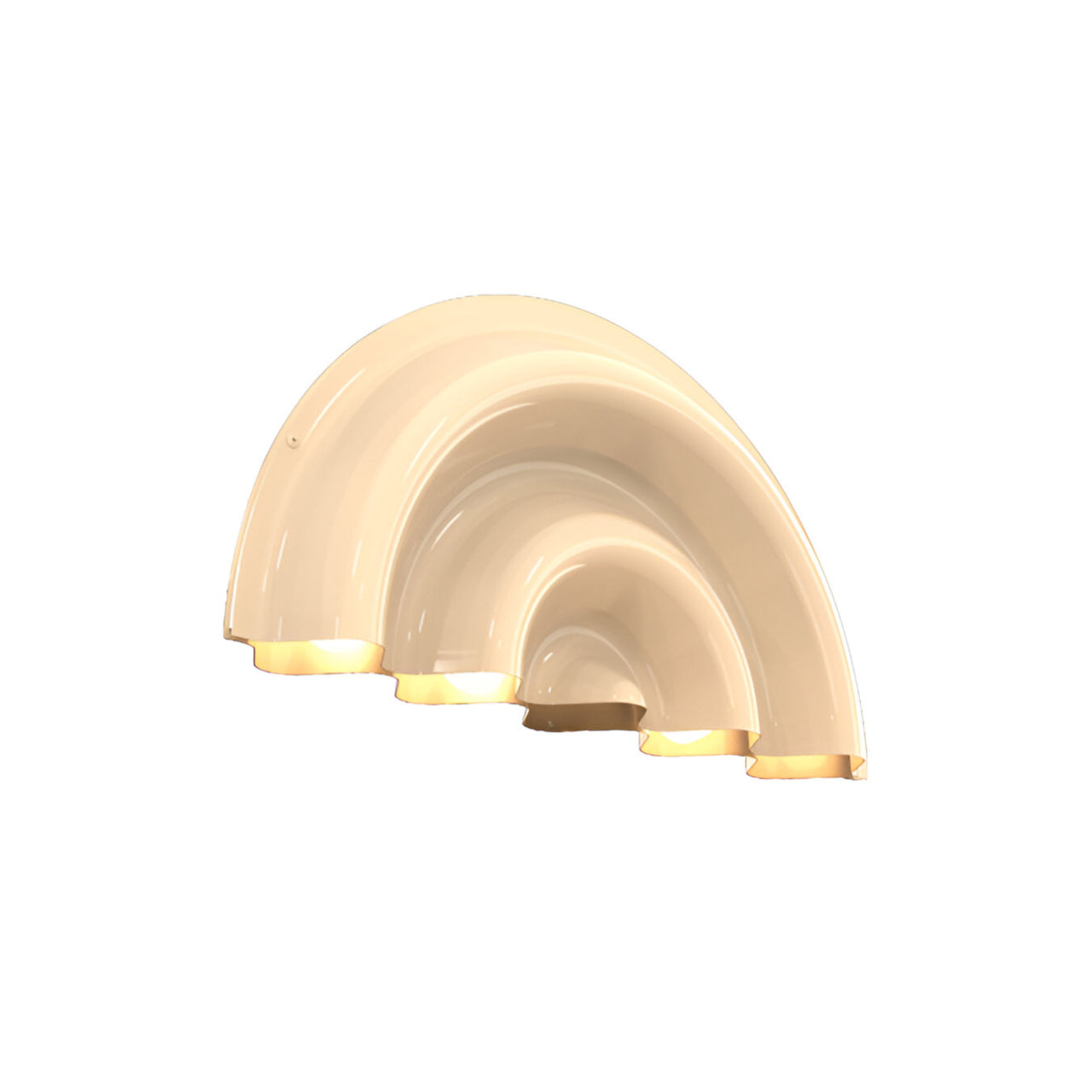 Doppler Wall Lamp: Ivory