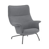 Doze Lounge Chair: High + Anthracite Black