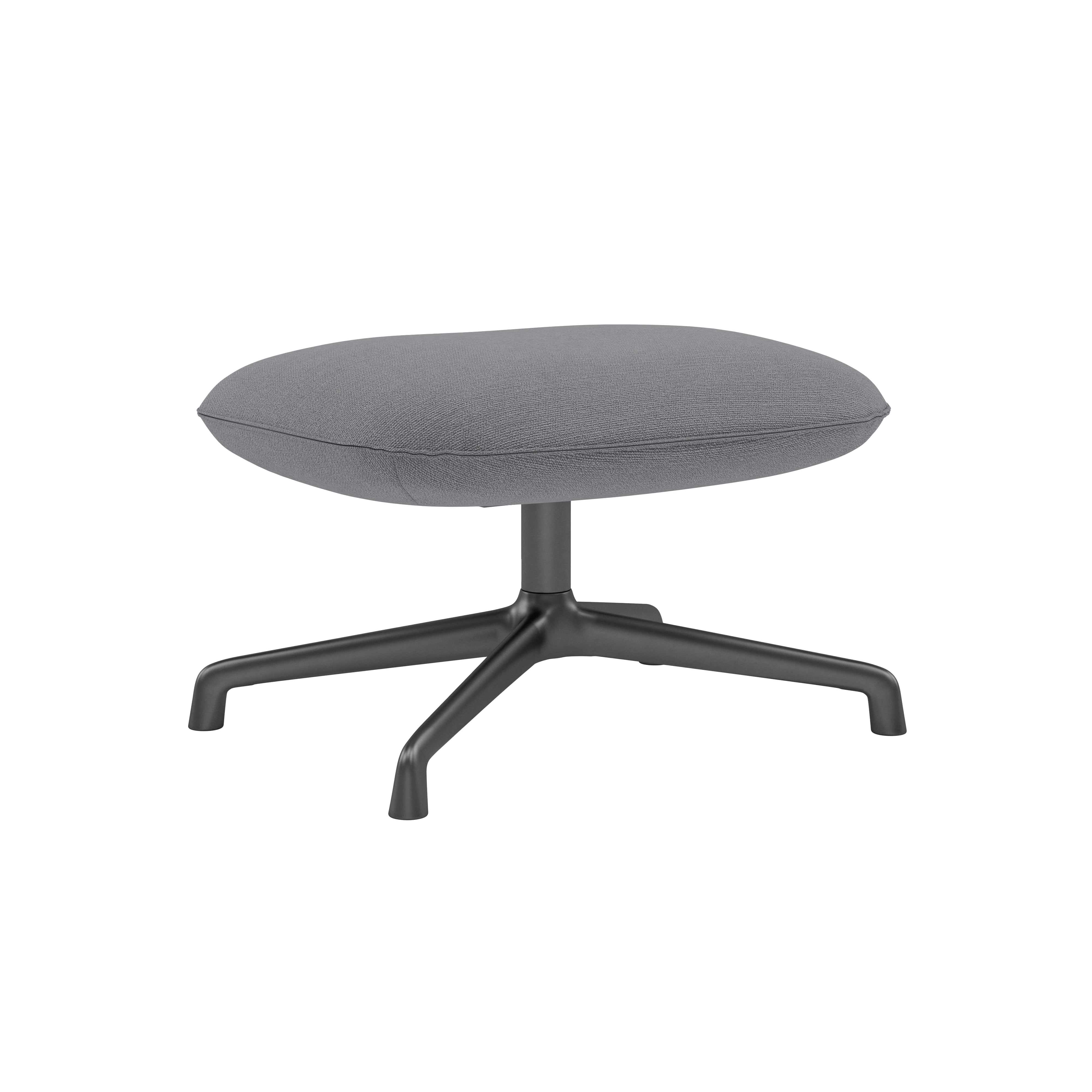 Doze Ottoman Swivel Base: Ocean 80