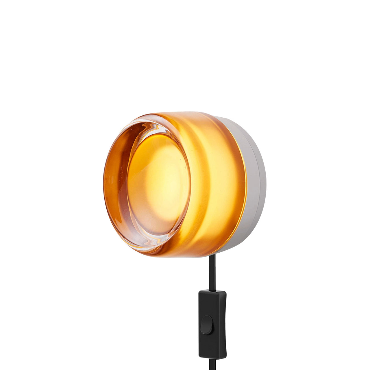 Dimple Corded: Amber + Natural Anodized