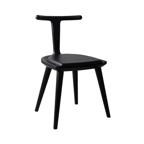 Oxbend Chair with Seatpad: 4 + Charcoal Ash + Stocked: Envy 20321
