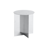 NM06 Side Table: Inox Steel