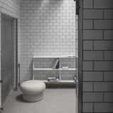 Spot Pouf: Fully Upholstered