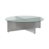 NM19 Coffee Table: Inox Steel