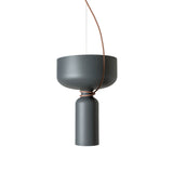 Spotlight Volumes Pendant Light: D+B + Avocado