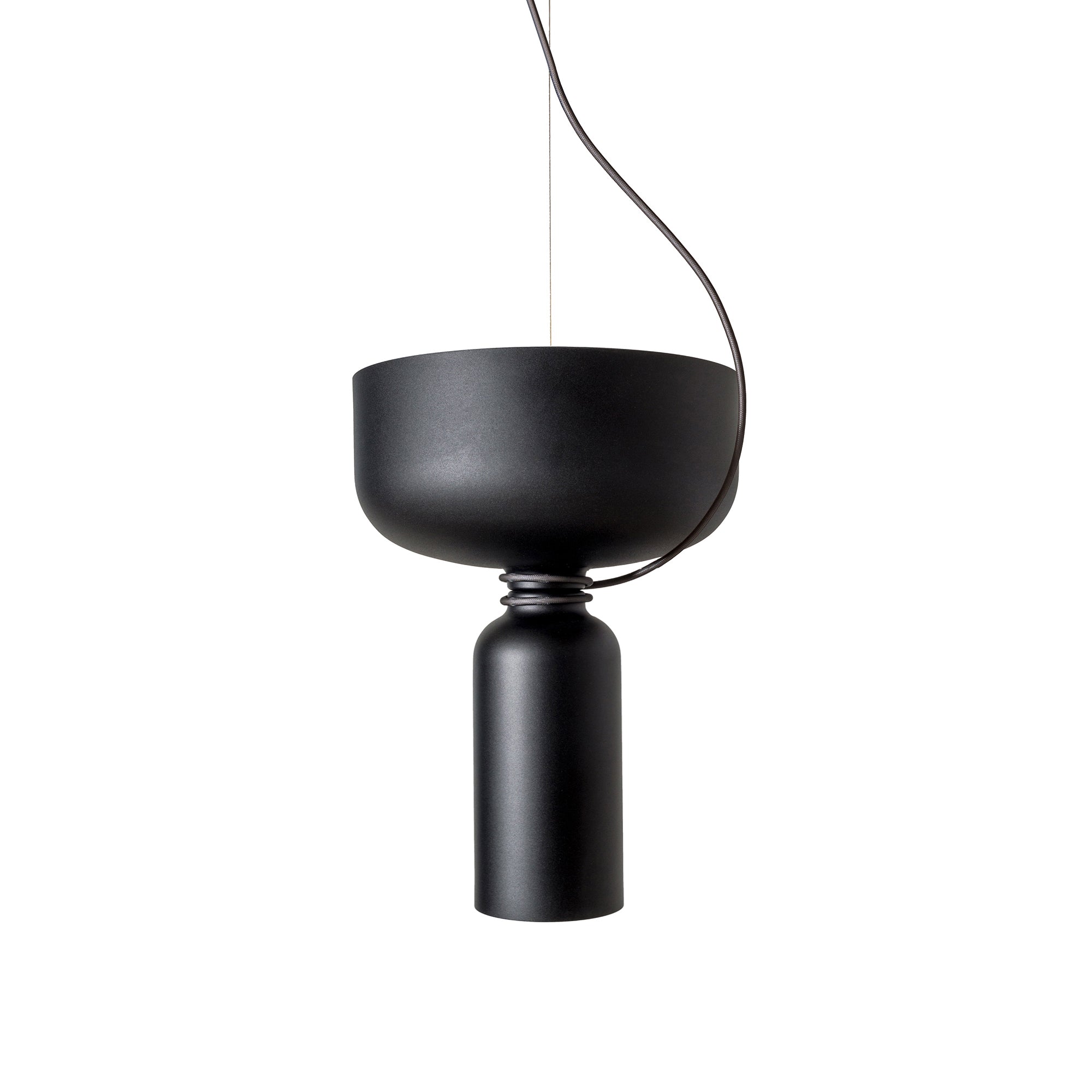 Spotlight Volumes Pendant Light: D+B + Black