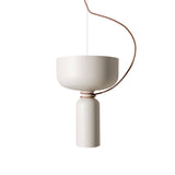 Spotlight Volumes Pendant Light: D+B + Vanilla