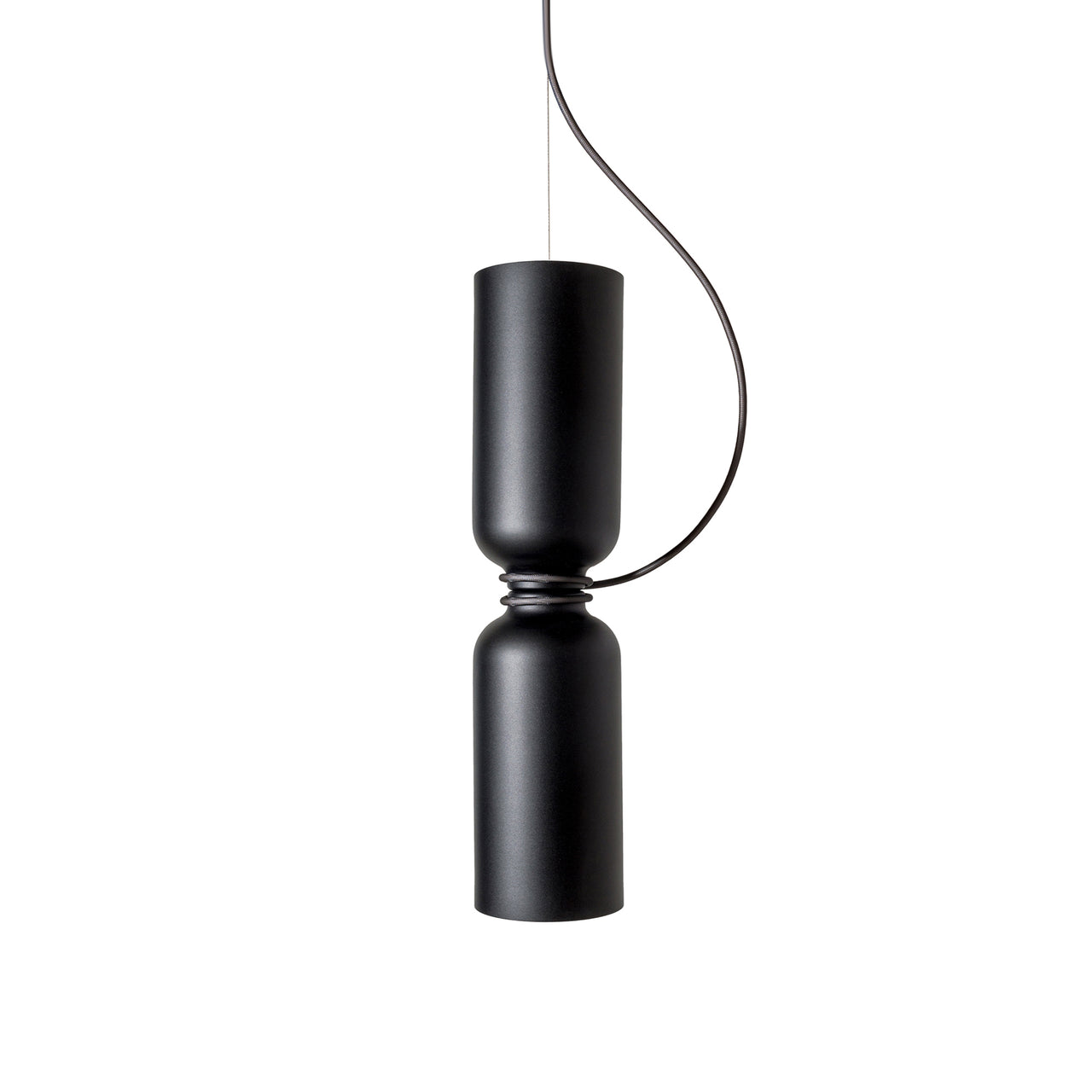 Spotlight Volumes Pendant Light: D+D + Black