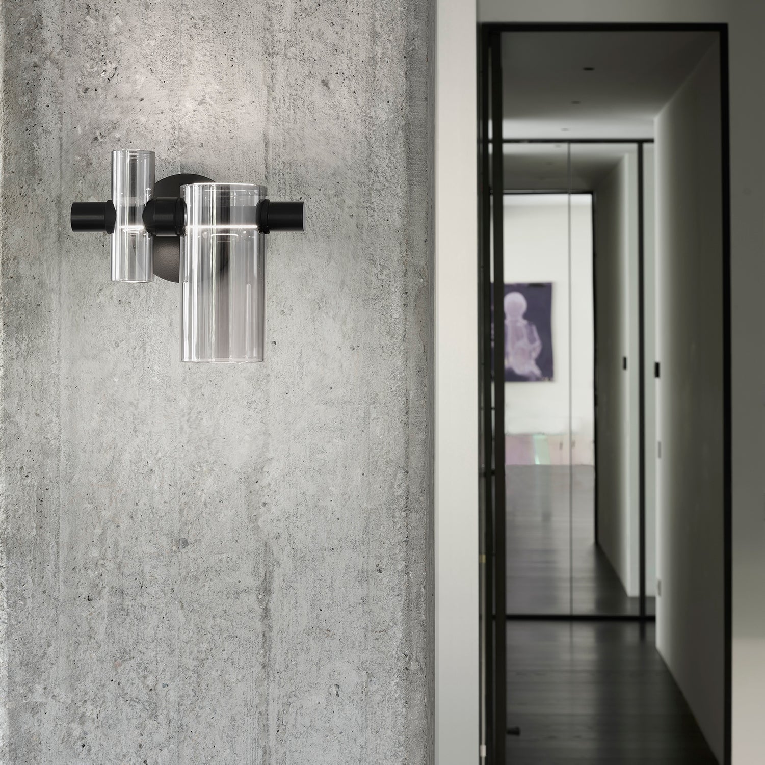 Dancing Glass Wall Lamp