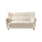 54 Sofa: 2 Seater + Walnut