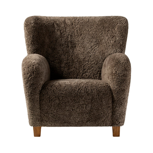 Karu Chair: Fumed Oak + Leather Category 2