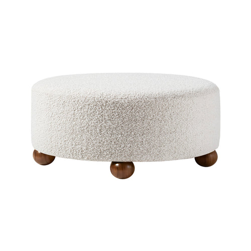 Luupo Ottoman: Extra Large + High + Fumed Oak