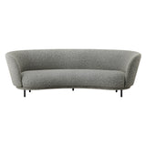 Dandy 3 Seater Sofa: Black Oak