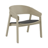 Cover Lounge Chair: Upholstered + Dark Beige