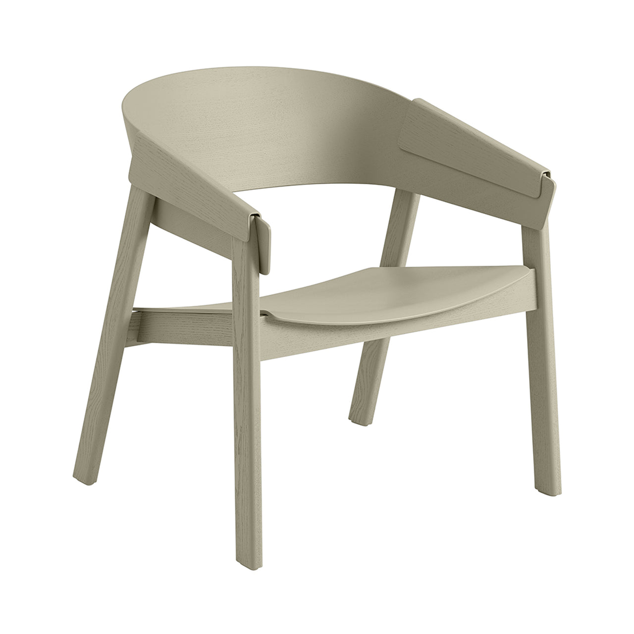 Cover Lounge Chair: Dark Beige