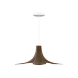 Jazz Pendant: Dark Oak + White + Canopy