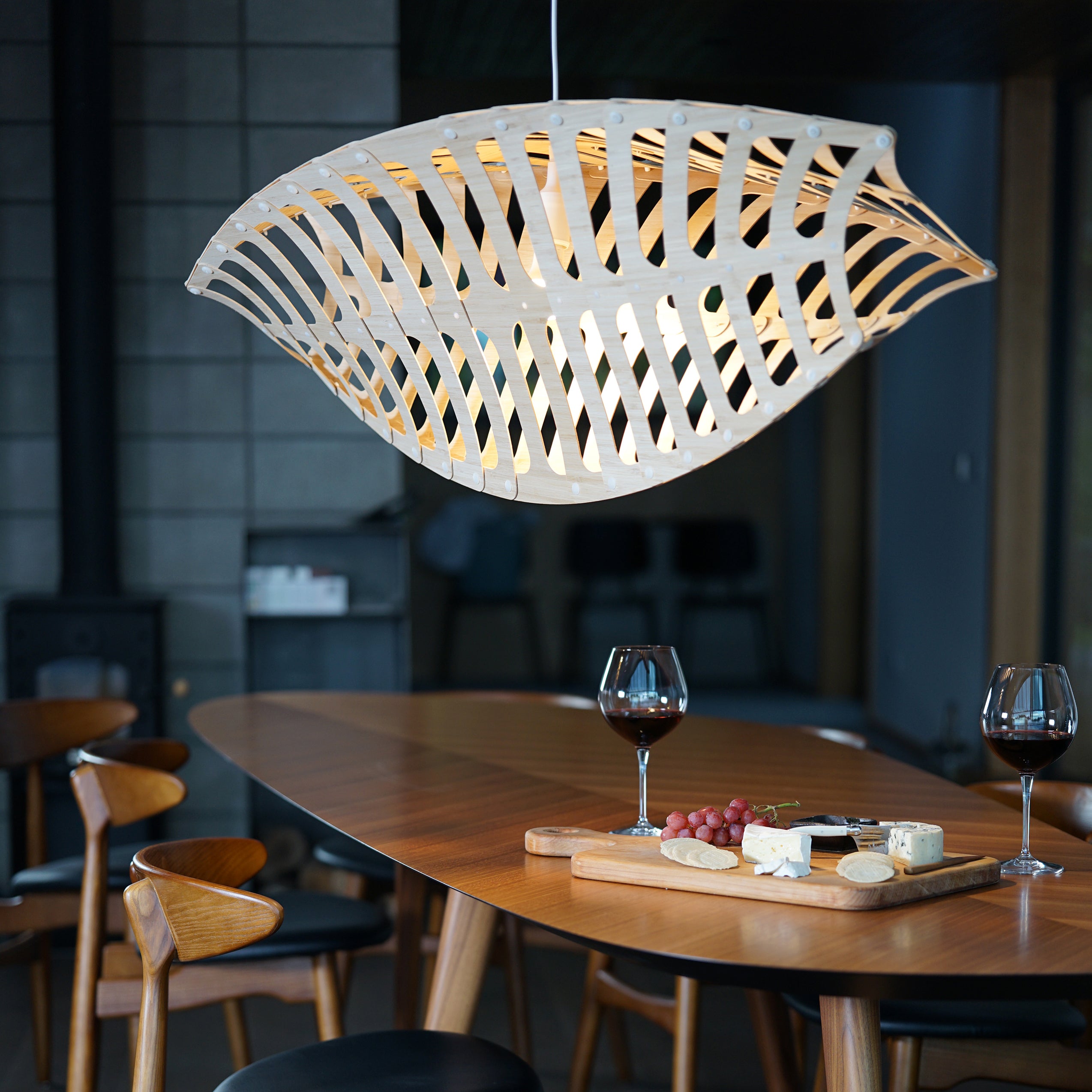Toru Horizontal Pendant Light: Large