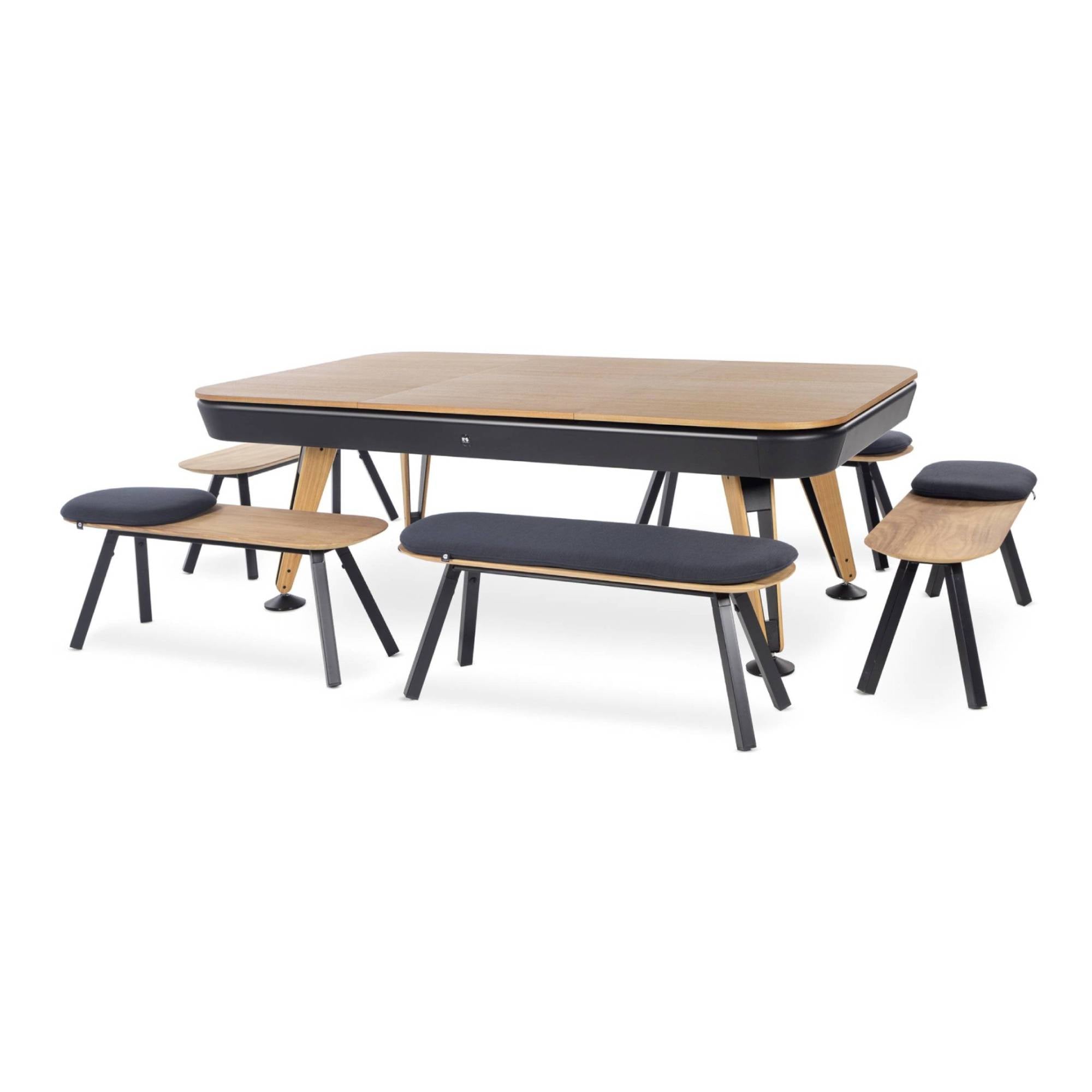 Diagonal Pool Table: Dining Top