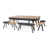 Diagonal Pool Table: Dining Top