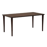 Dining Table: Large + Mocha Brown