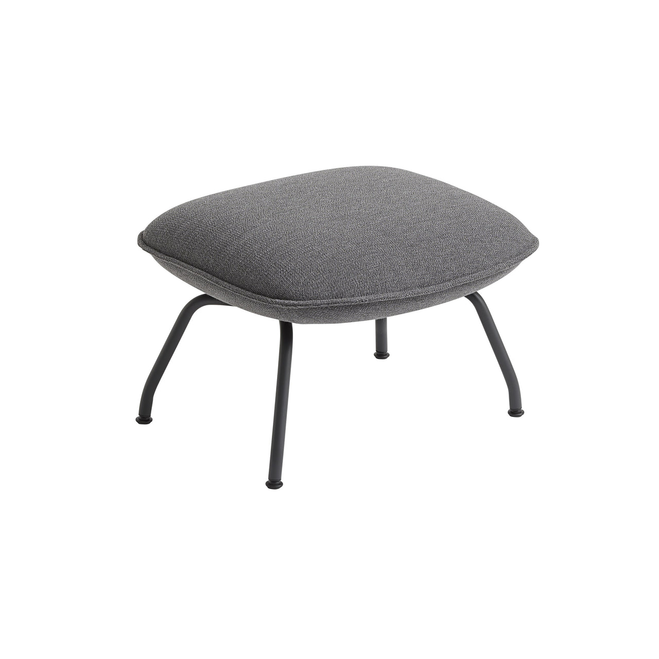 Doze Ottoman: Anthracite Black + Ocean 80