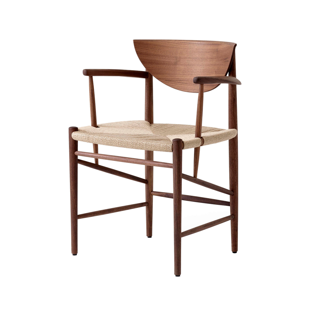 Drawn Armchair: HM4 + Oiled Walnut