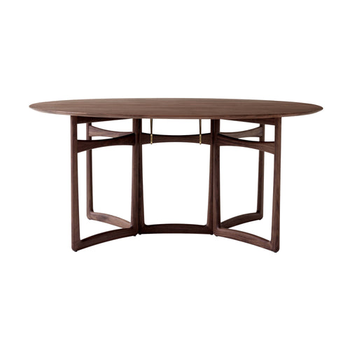 Drop Leaf Dining Table HM6: Oiled Walnut
