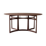 Drop Leaf HM6 Dining Table: Oiled Walnut