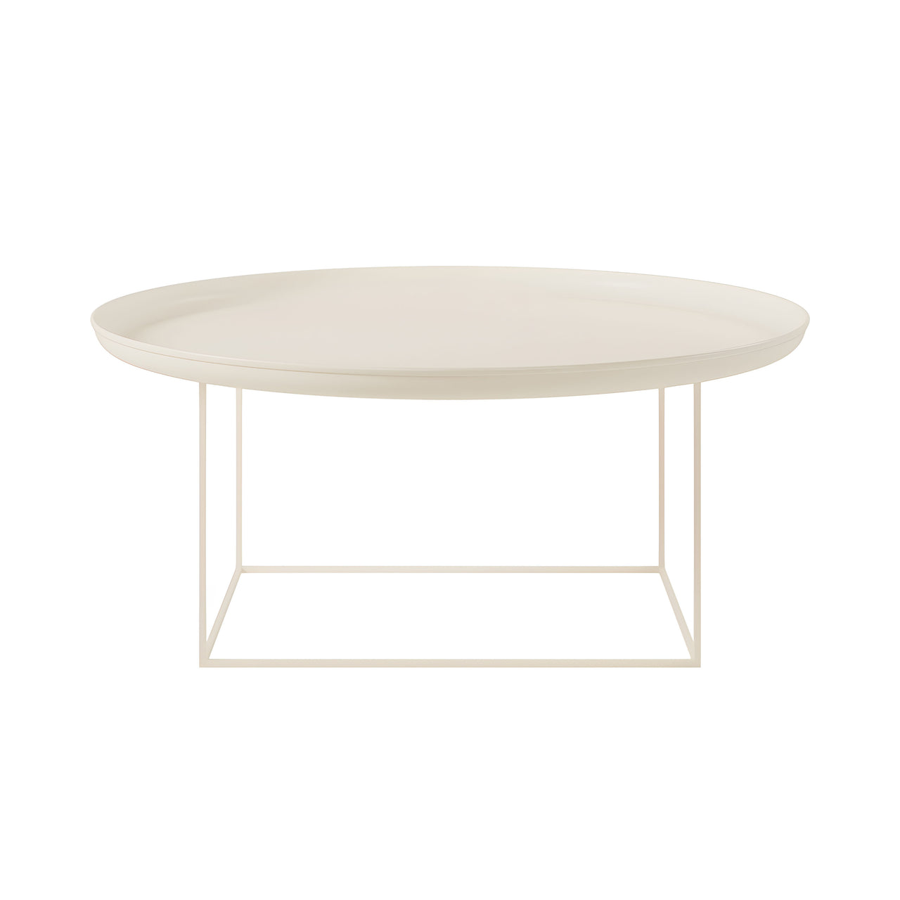 Duke Coffee Table: Large + Antique White