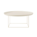 Duke Coffee Table: Large + Antique White
