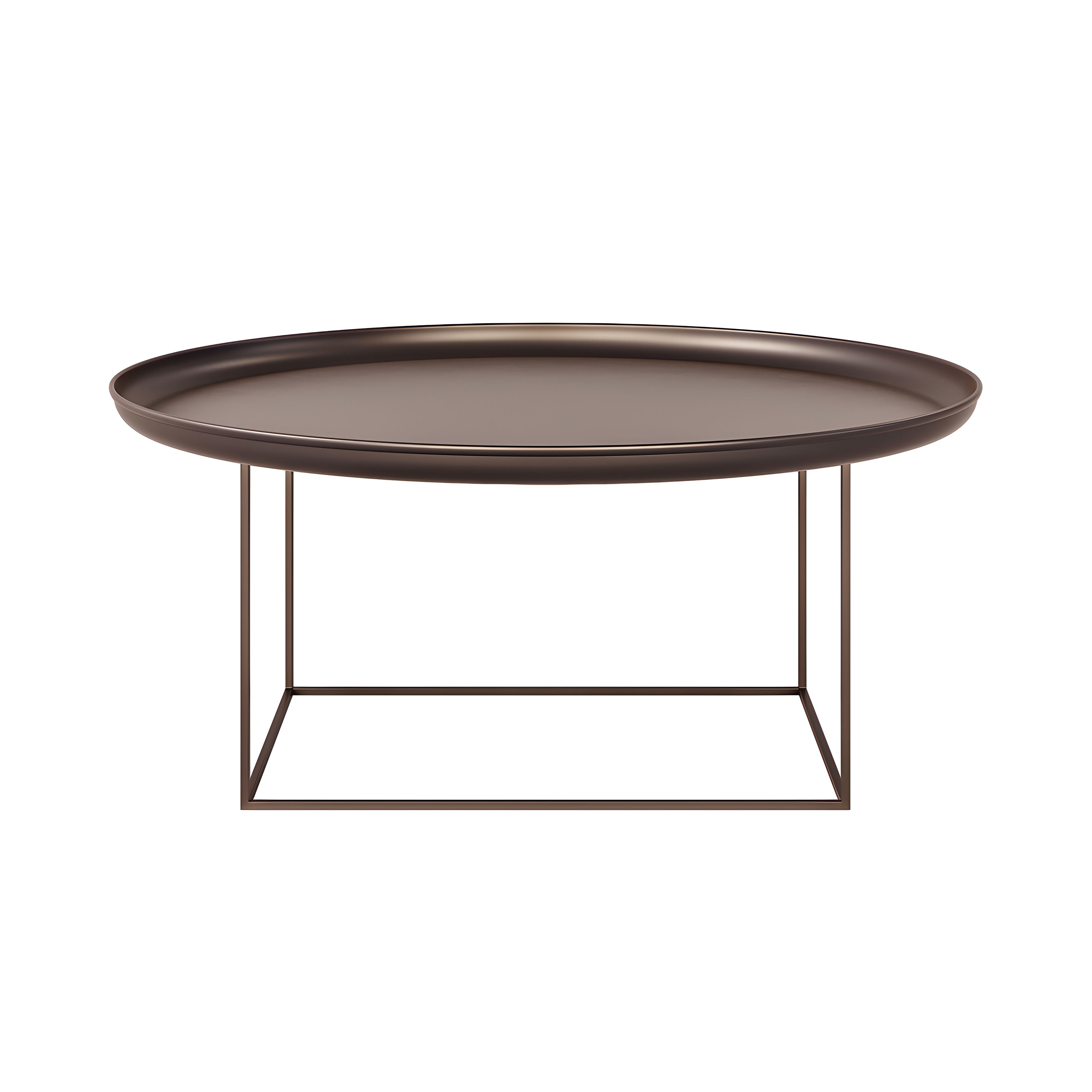 Duke Coffee Table: Large + Bronze
