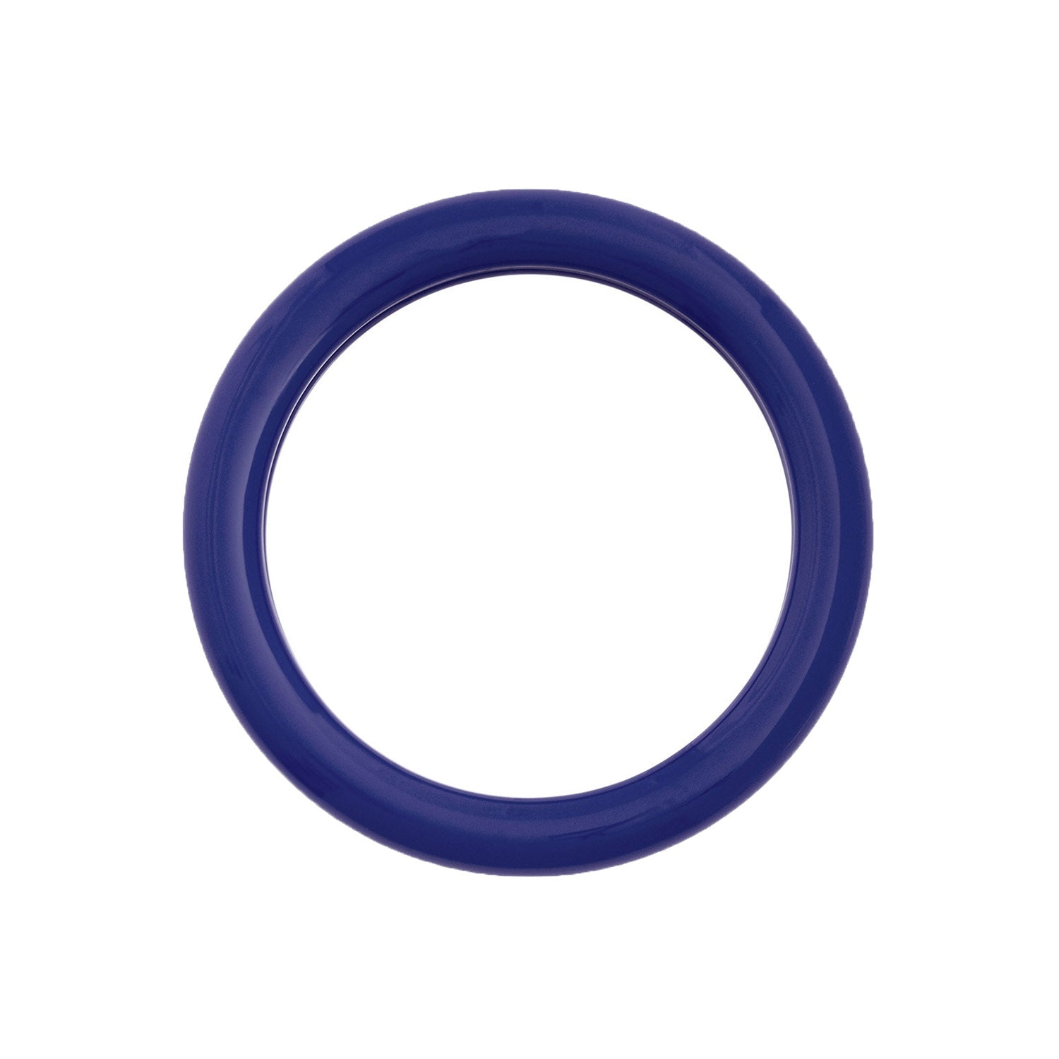 Duplum Wall Mirror: Blue Ink