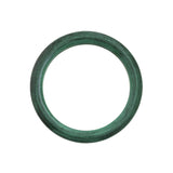 Duplum Wall Mirror: Electric Jade Reactive Glaze