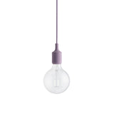 E27 Pendant Lamp: Dusty Lilac