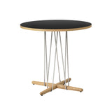 E020 Embrace Table: Stainless Steel + Small - 31.3