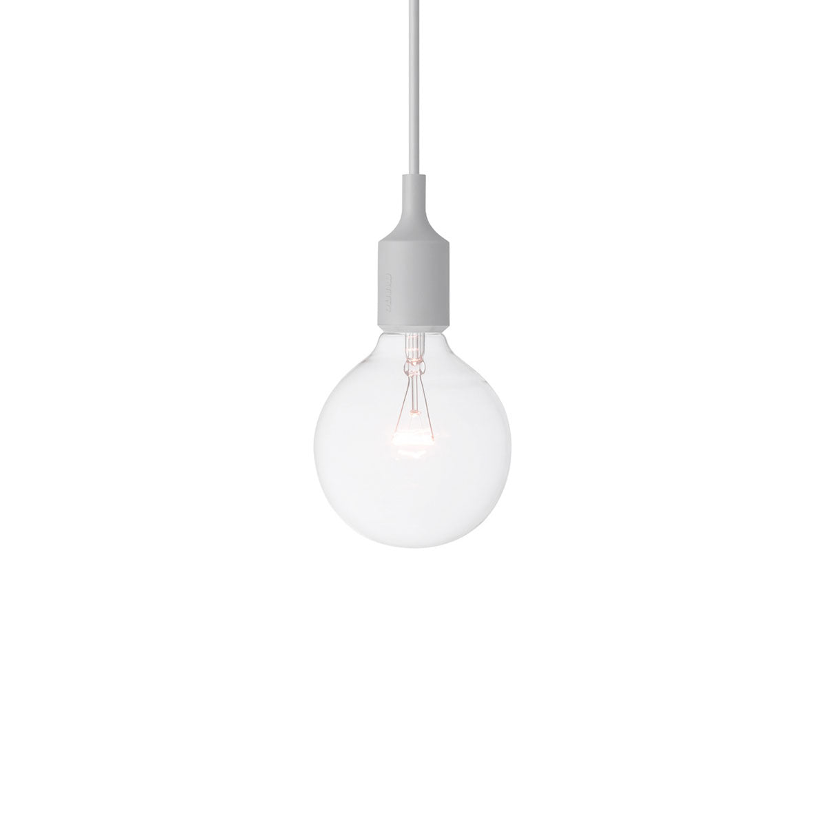 E27 Pendant Lamp: Light Grey