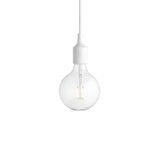 E27 Pendant Lamp: White