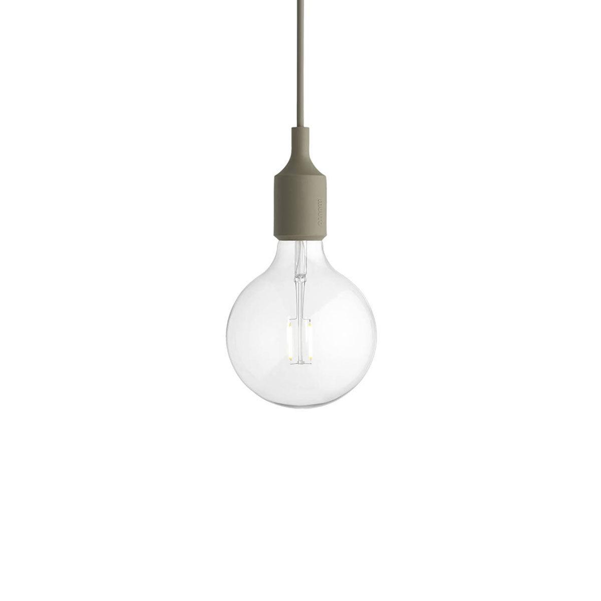 E27 Pendant Lamp: Olive