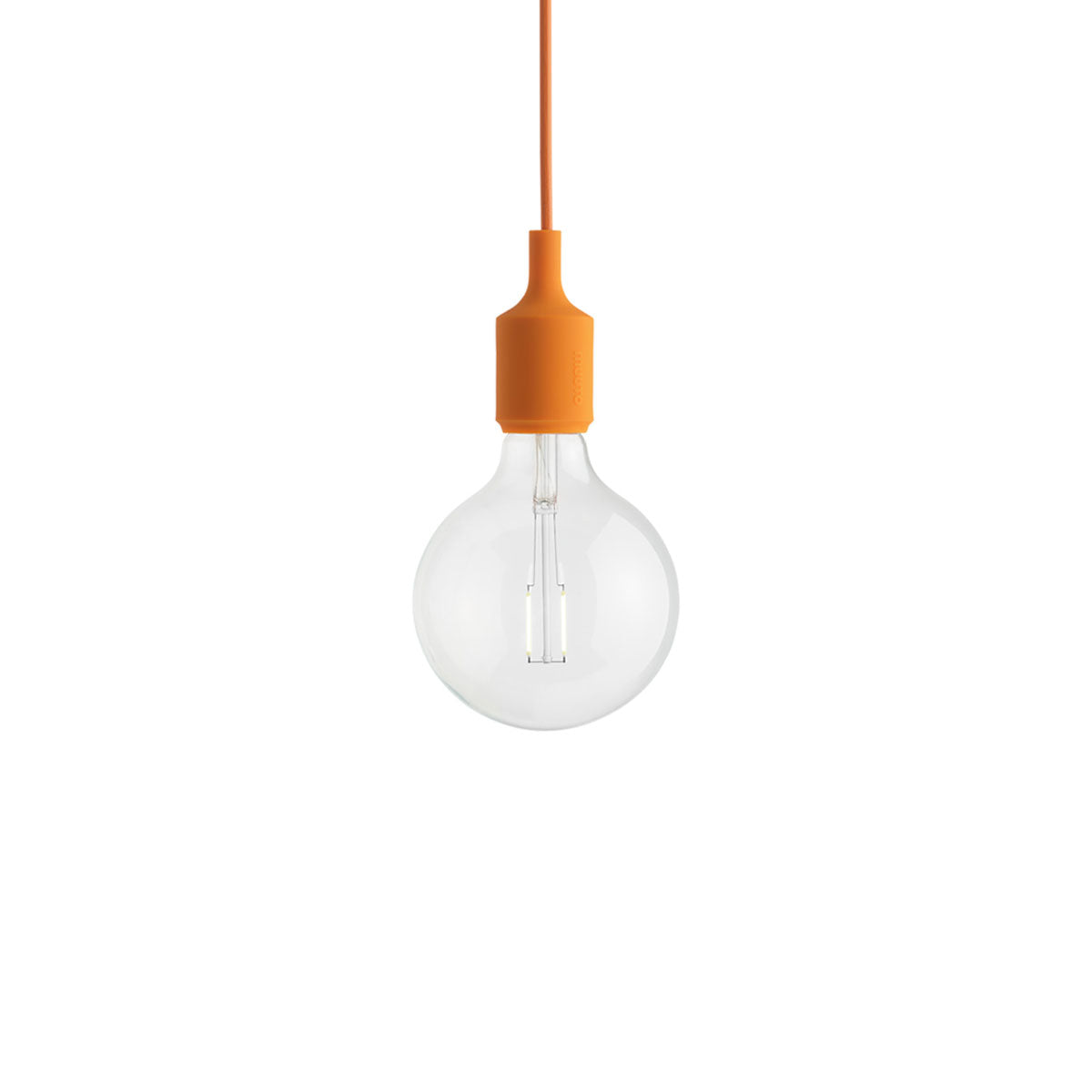 E27 Pendant Lamp: Light Orange