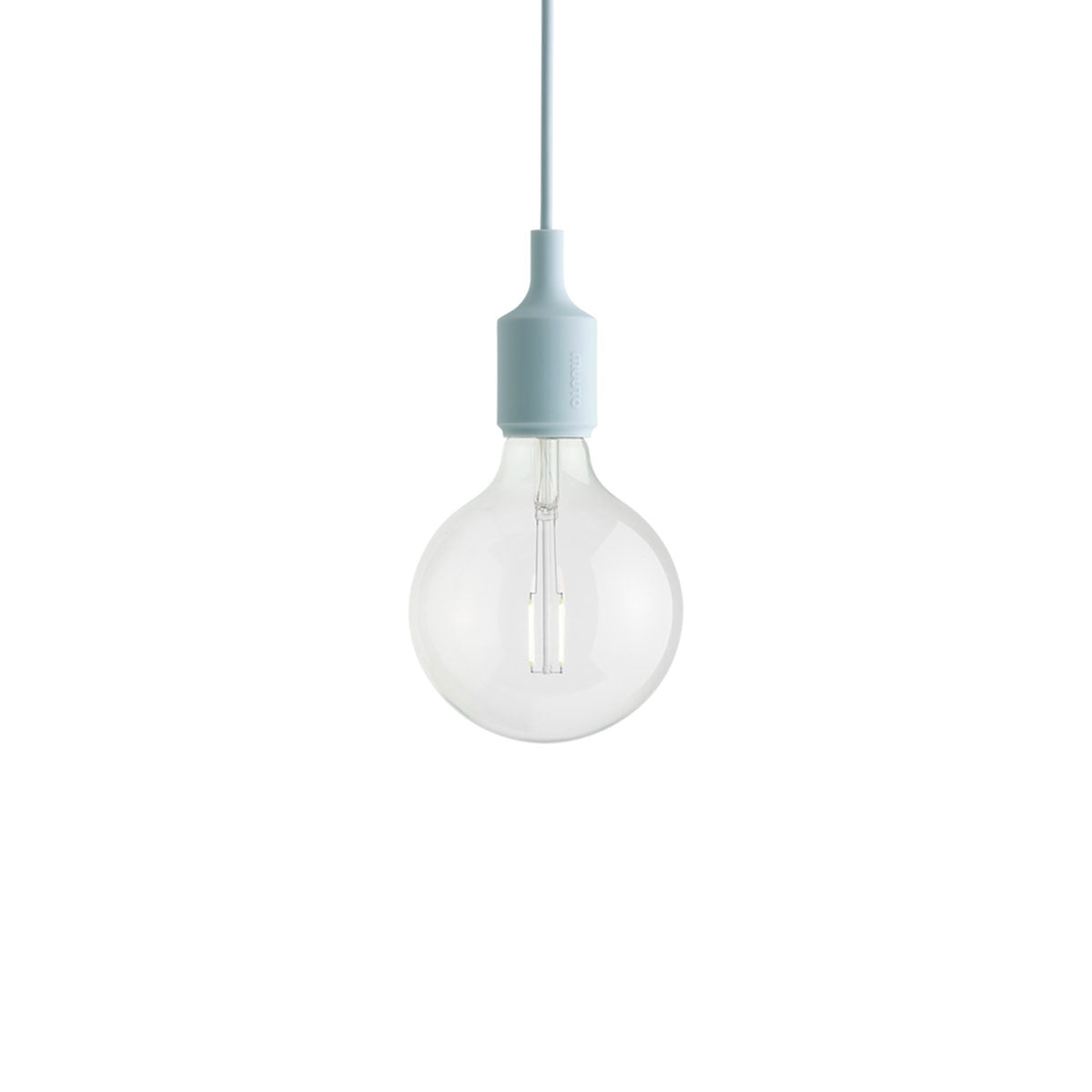 E27 Pendant Lamp: Light Blue