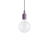 E27 Pendant Lamp: Dusty Lilac