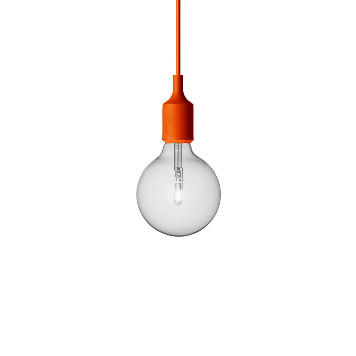 E27 Pendant Lamp: Orange
