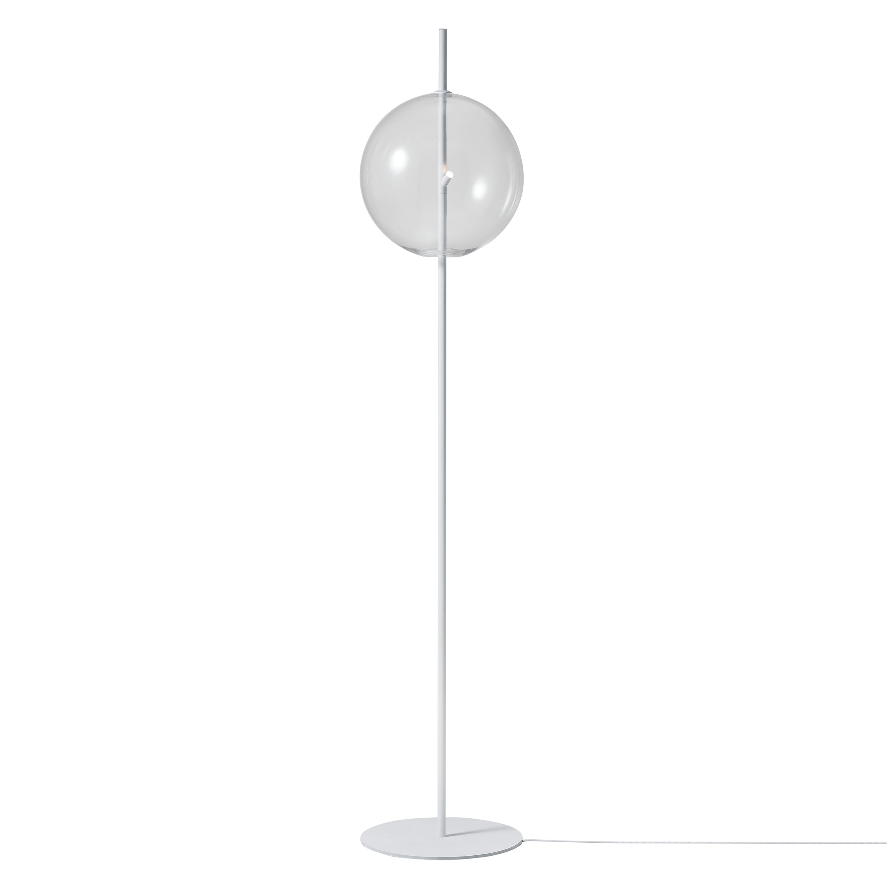 Point Floor Lamp: Clear