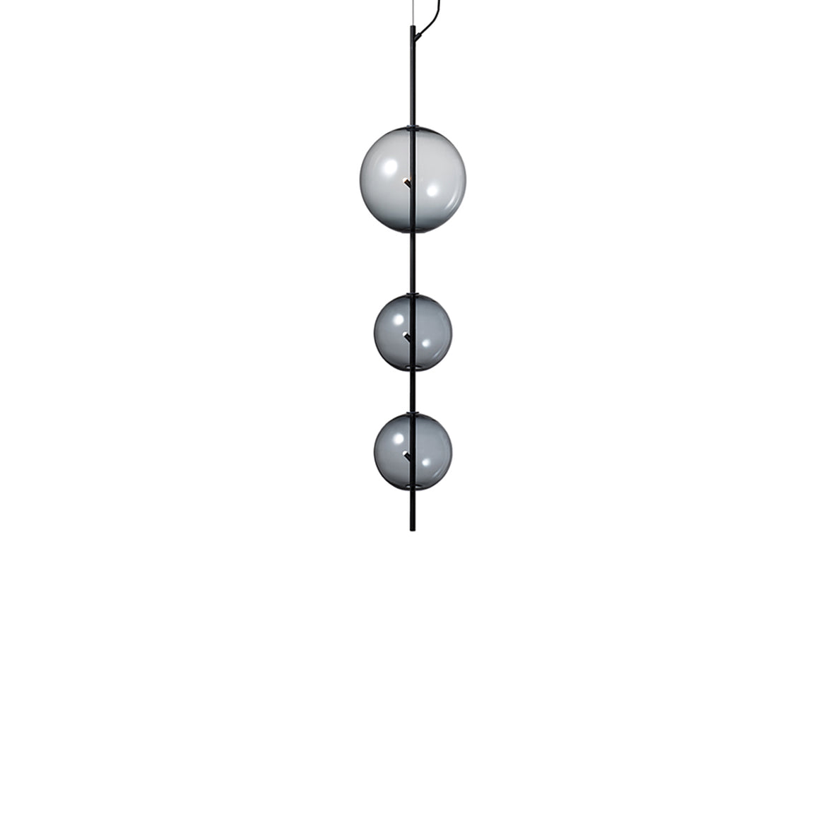 Point Modular Pendant Light: Smoke Grey + Modular 8