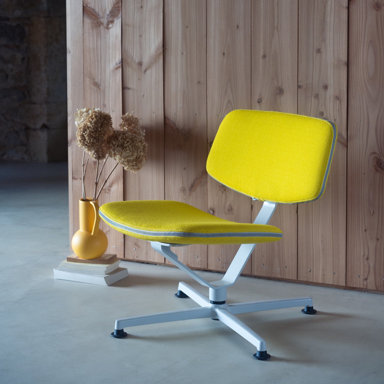 Arba Lounge Chair + Ottoman: Upholstered