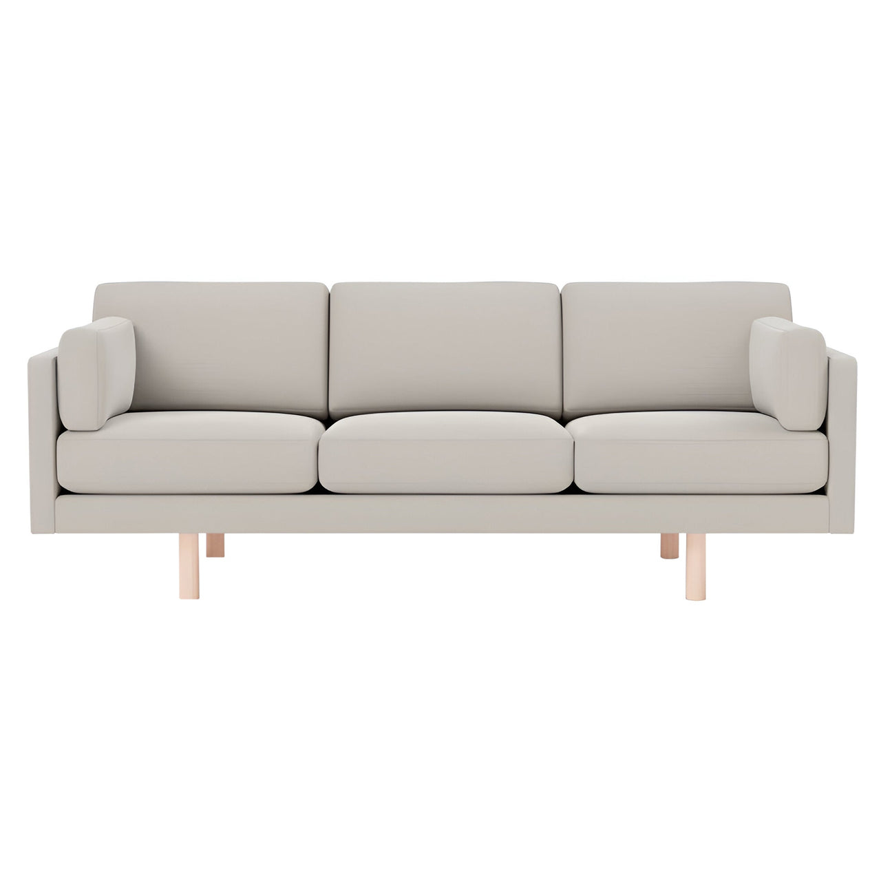 EJ220 3 Seater Sofa: Soaped Treated Oak