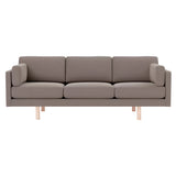 EJ220 3 Seater Sofa: Soaped Treated Oak
