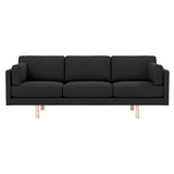 EJ220 3 Seater Sofa: Soaped Treated Oak